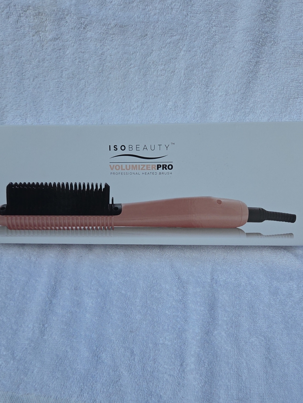 ISO Beauty Volumizer Pro Heated Brush - Pink